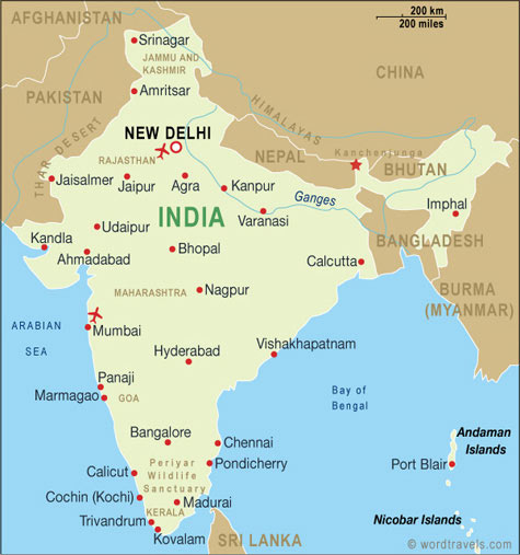 Map India