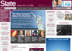 Slate 2006 redesign