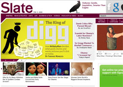 Slate 2008 redesign